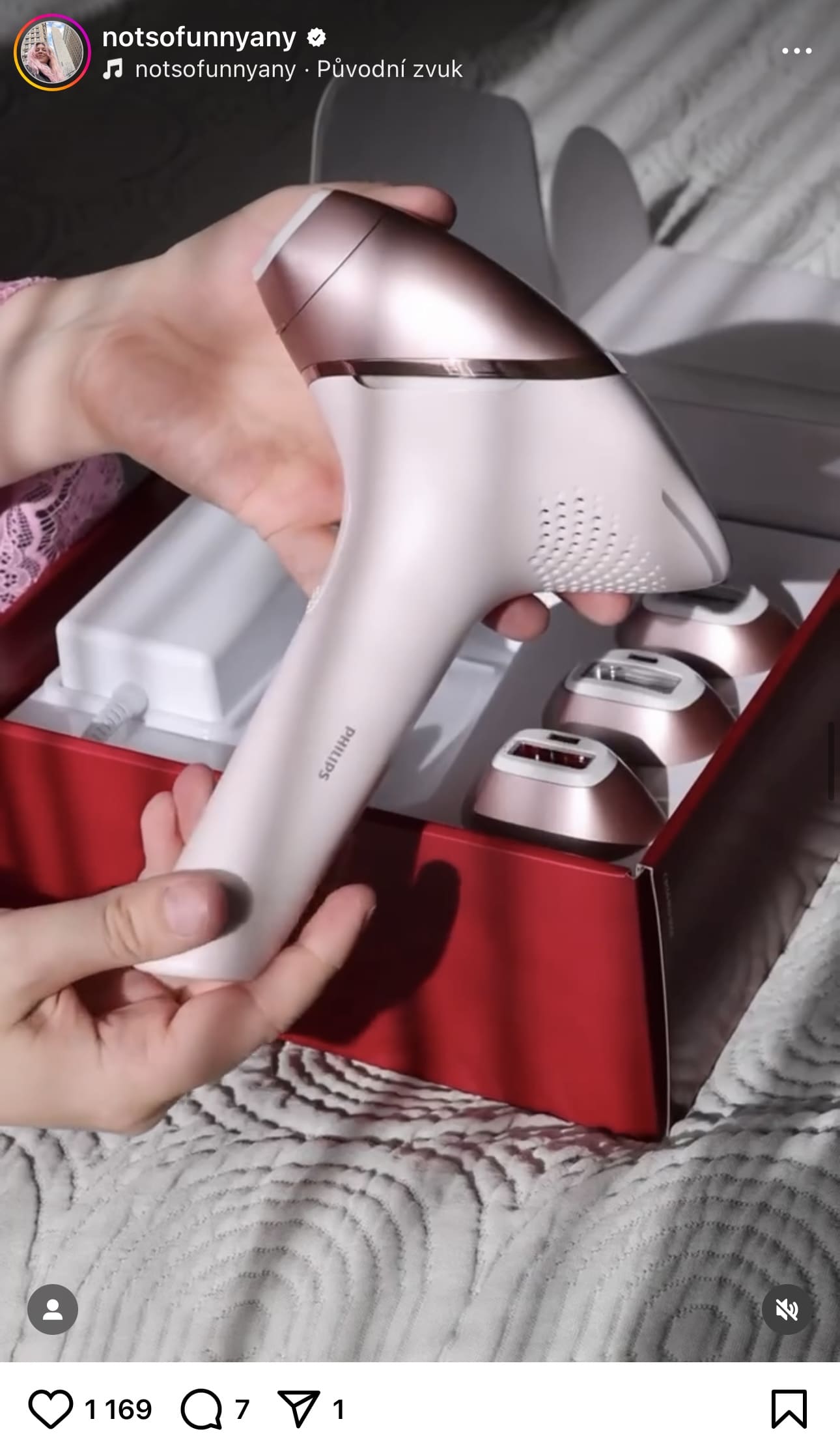 notsofunnyany social post Philips Lumea