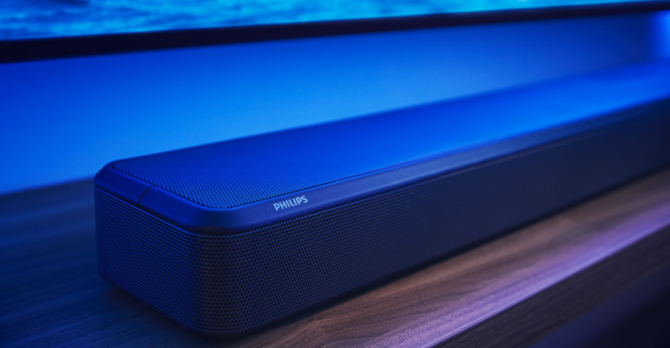 Použ&iacute;v&aacute; se soundbar Philips FB1