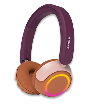 Dětsk&aacute; bezdr&aacute;tov&aacute; sluch&aacute;tka na u&scaron;i Philips K4200