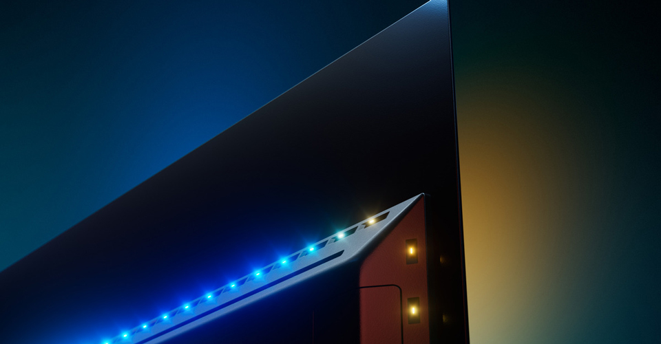 Chytr&aacute; televize s technologi&iacute; Ambilight