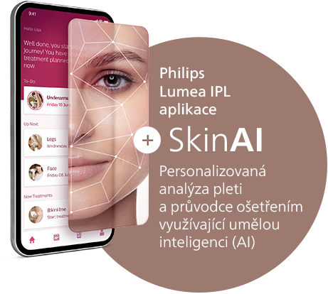 Lumea s aplikac&iacute; SkinAI