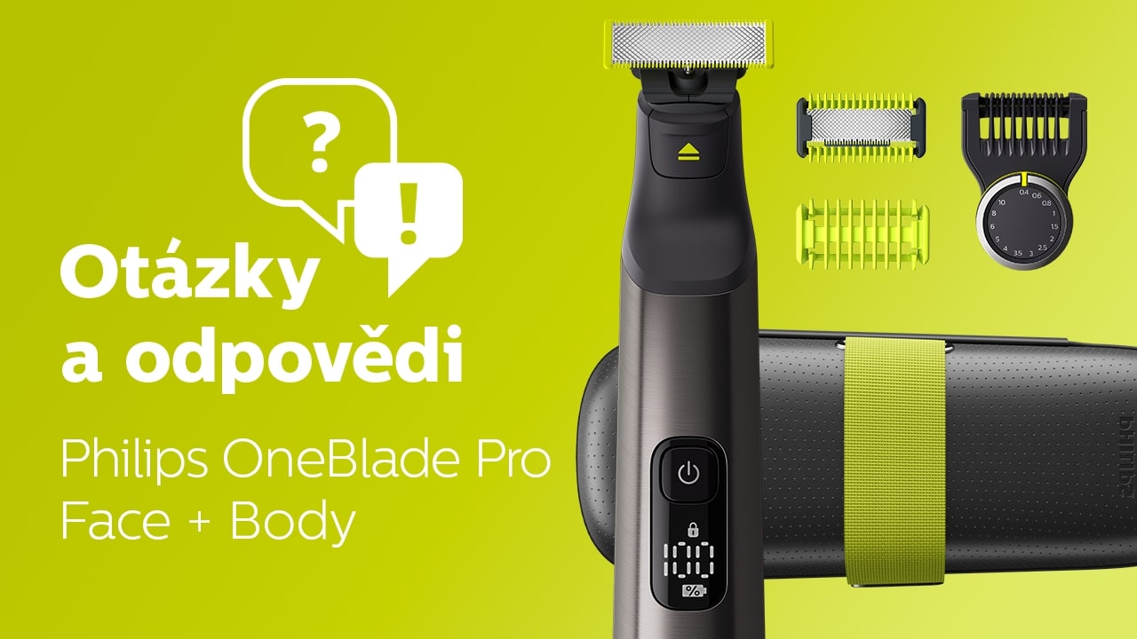 Philips OneBlade versus žiletka
