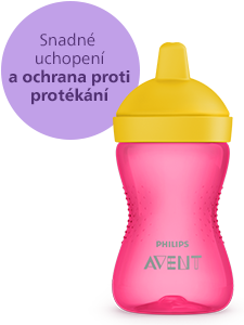 Hrnečky Philips Avent bez hubičky 9&nbsp;měs&iacute;ců 12&nbsp;měs&iacute;ců