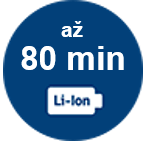 75 provozu na jedno nabit&iacute;