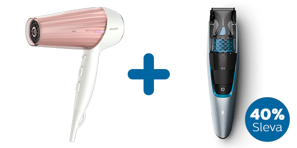 Vysou&scaron;eč vlasů a zastřihova&scaron; vousů