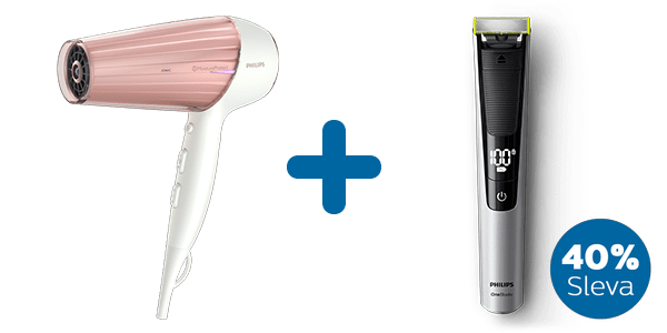 Vysou&scaron;eč vlasů a OneBlade