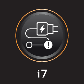 i7, je připojena nespr&aacute;vn&aacute; nab&iacute;ječka