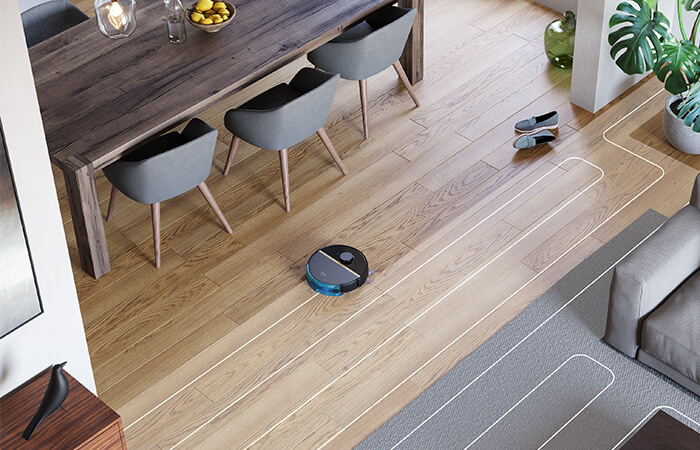 360&deg; laserov&aacute; navigace