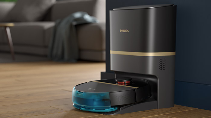 Video s&nbsp;robotem na vys&aacute;v&aacute;n&iacute; a&nbsp;vyt&iacute;r&aacute;n&iacute; Philips Series 7000 Aqua