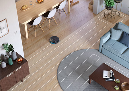 360&deg; laserov&aacute; navigace