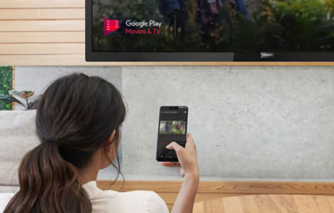 vestavěn&eacute; aplikace Chromecast built-in