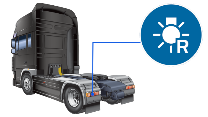 Zadn&iacute; obrysov&aacute; světla