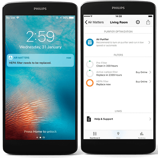 Air Matters &ndash; sledov&aacute;n&iacute; filtrů