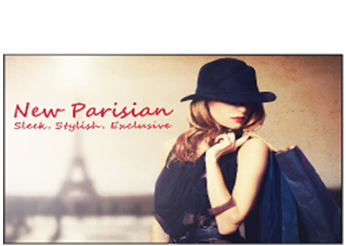 nov&yacute; displej pař&iacute;žsk&eacute;ho stylu