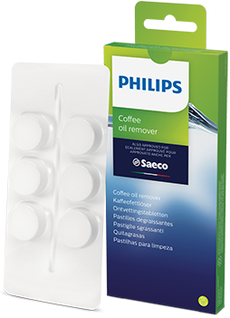 Odstraňovač k&aacute;vov&eacute;ho oleje pro předem mletou k&aacute;vu