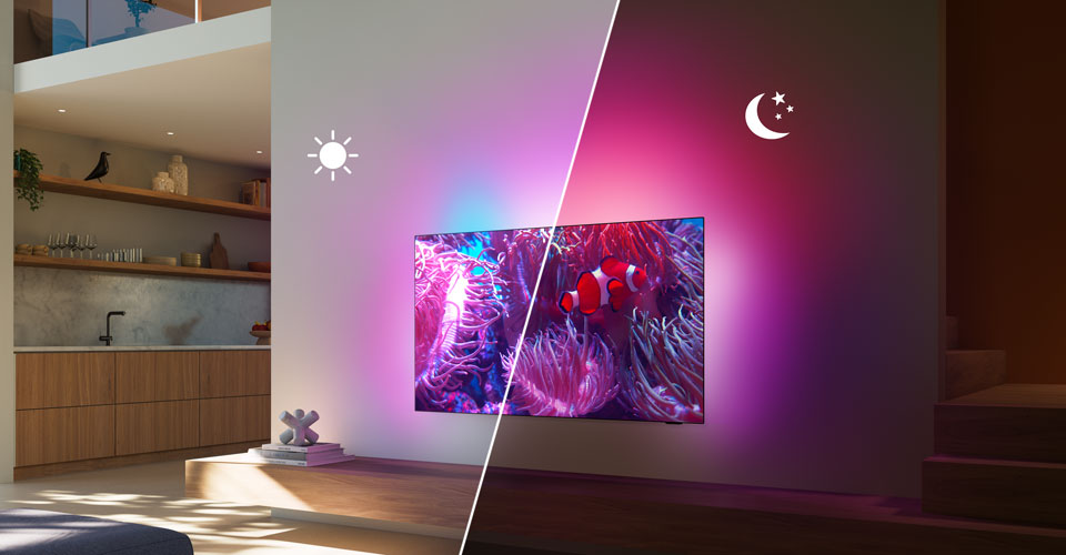 Okoln&iacute; sn&iacute;m&aacute;n&iacute; televizorů Ambilight