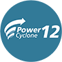 Symbol technologie PowerCyclone 12