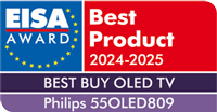 Oceněn&iacute; EISA OLED 809